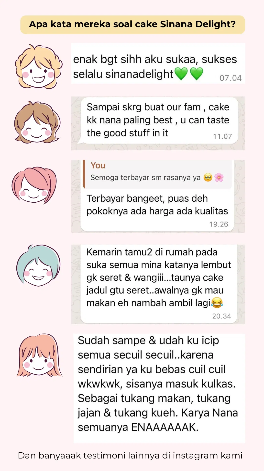 Testimoni WA