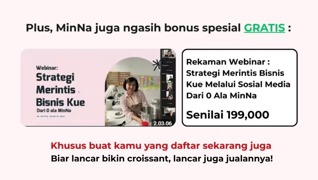 Bonus kelas Socmed