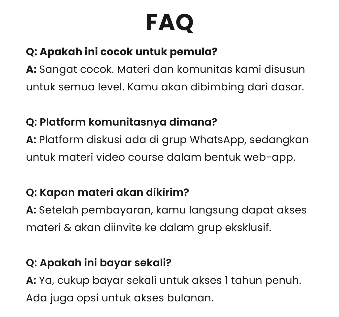 FAQ