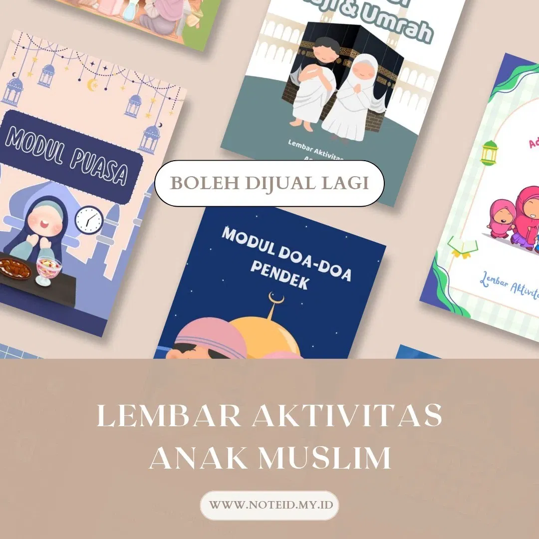 Lembar Aktivitas Anak Muslim